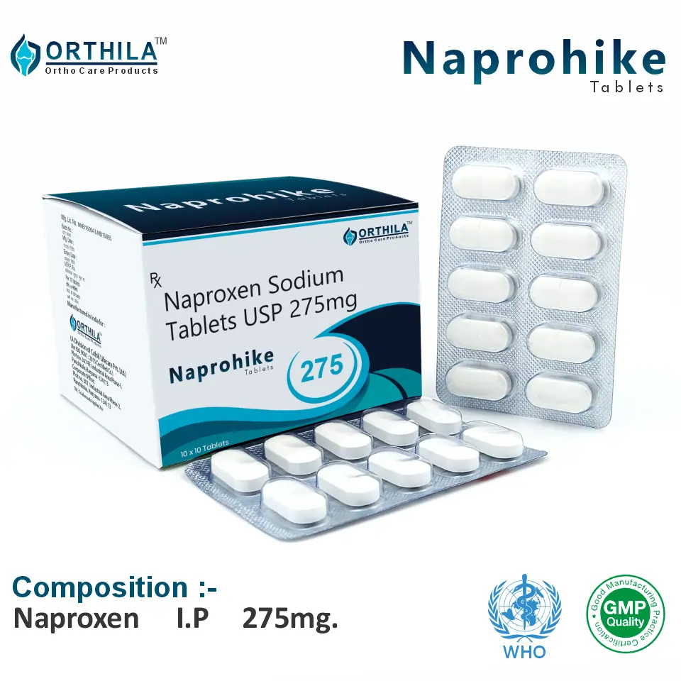 Naproxen 275mg Tablet PCD Pharma Franchise